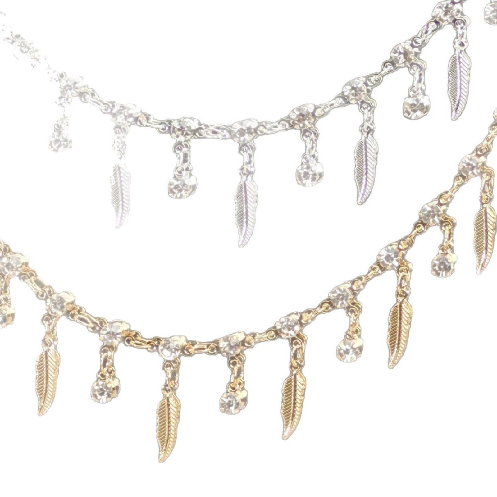 0.5/1/2メートルのKCゴールドとシルバーカラーの三叉星 - Body Jewelry のレビューと価格