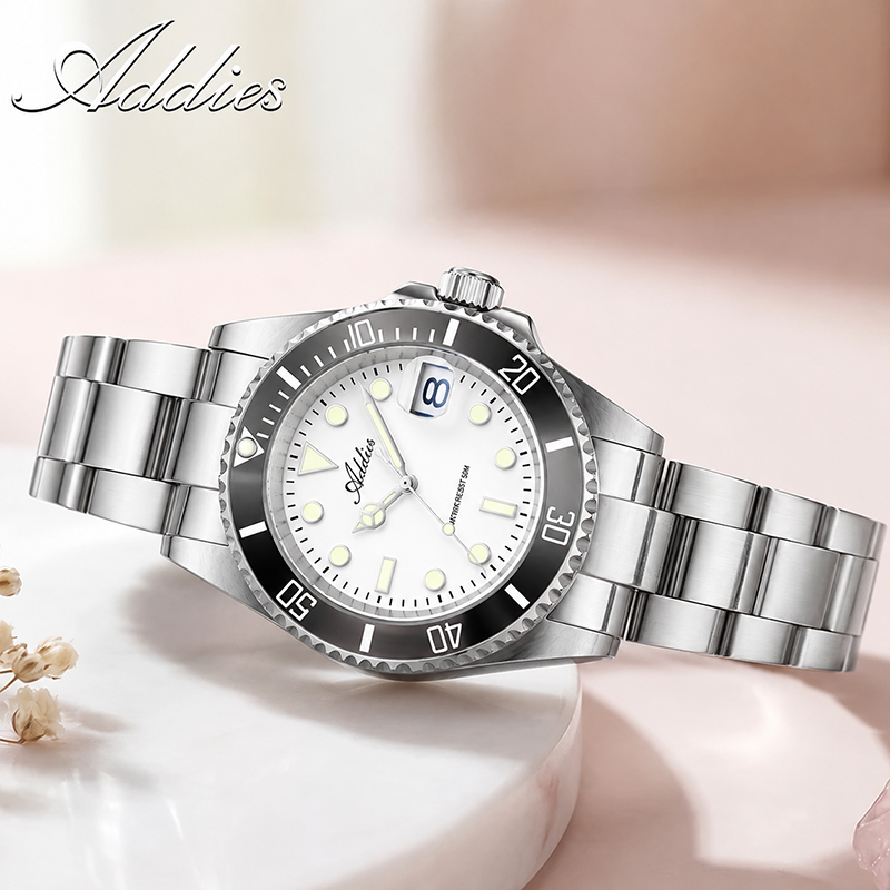 ADDIES 36 ミリメートル 50 メートル防水女性の腕 - Watch Accessories のレビューと価格